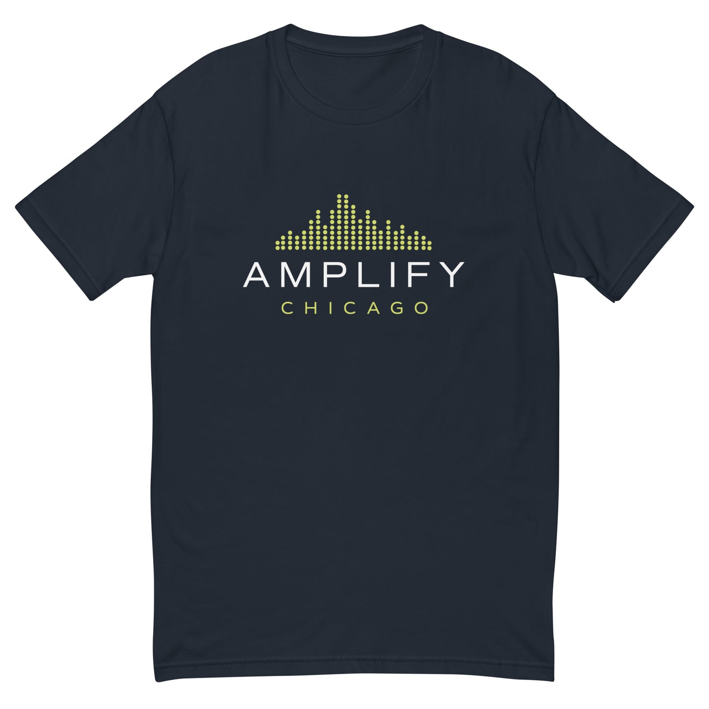 Amplify Logo | 2-tone fitted t-shirt