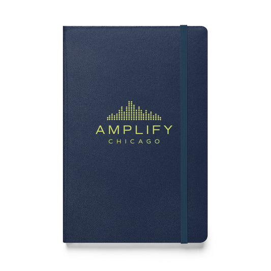 Amplify Logo | Hardcover bound notebook