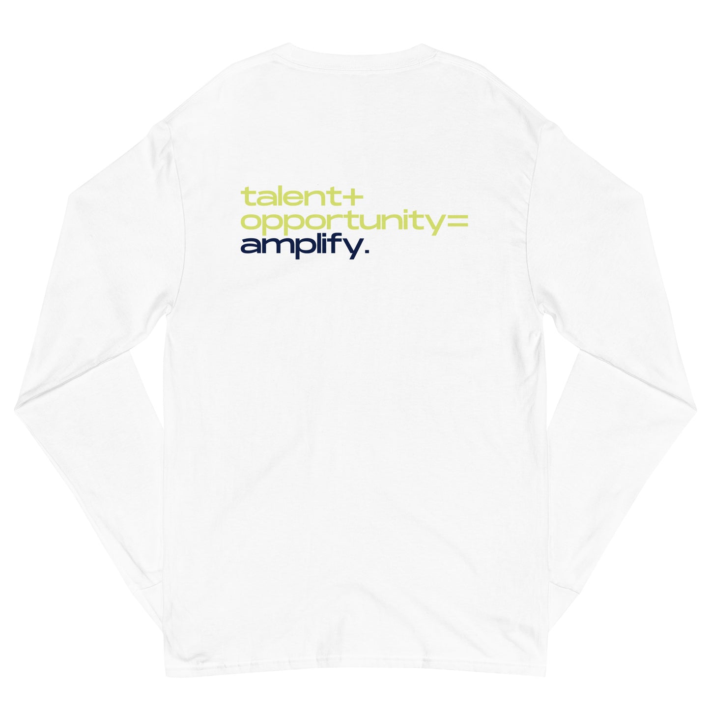 Amplify Logo | Men's champion long sleeve shirt