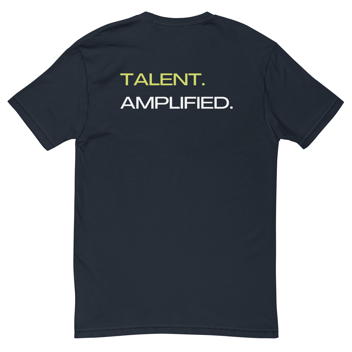 Amplify Logo | 2-tone fitted t-shirt
