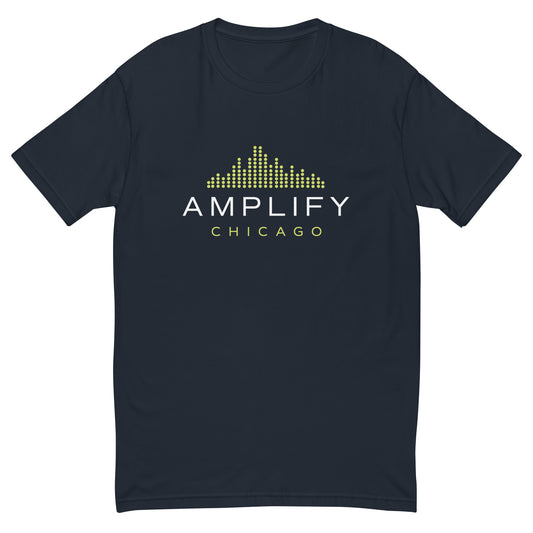 Amplify Logo | 2-tone fitted t-shirt