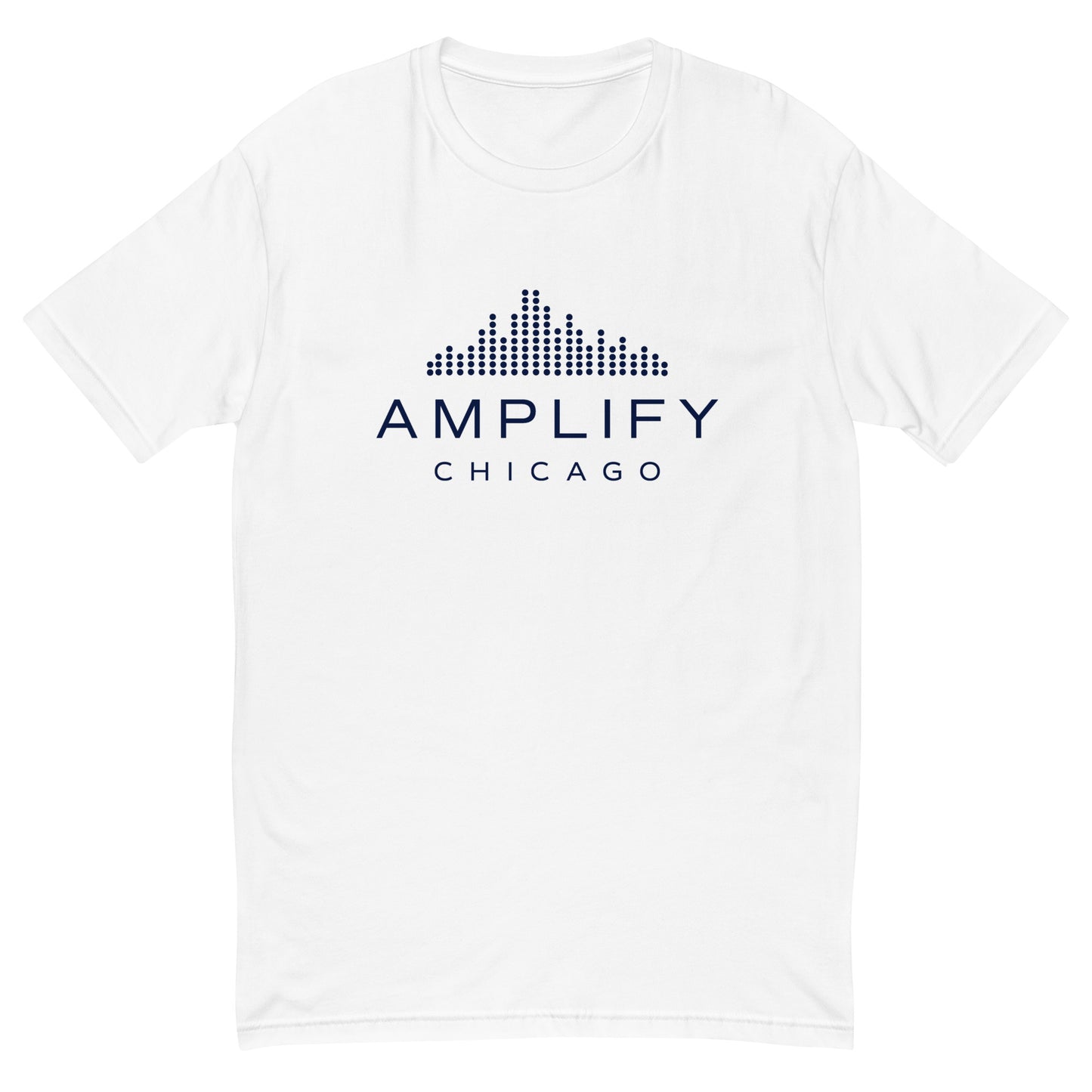 Amplify Logo + Talent is Ubiquitous | Fitted t-shirt