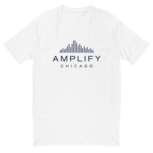 Amplify Logo + Talent is Ubiquitous | Fitted t-shirt