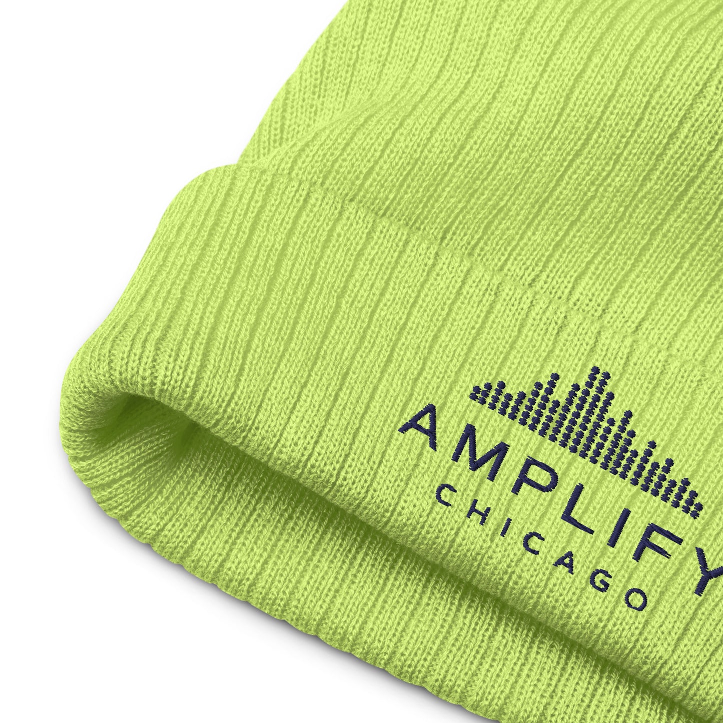 Amplify Logo | Ribbed knit beanie