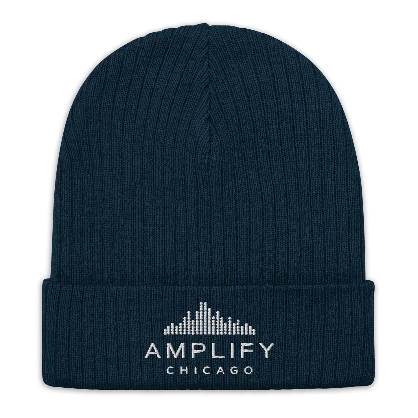 Amplify logo | Ribbed knit beanie