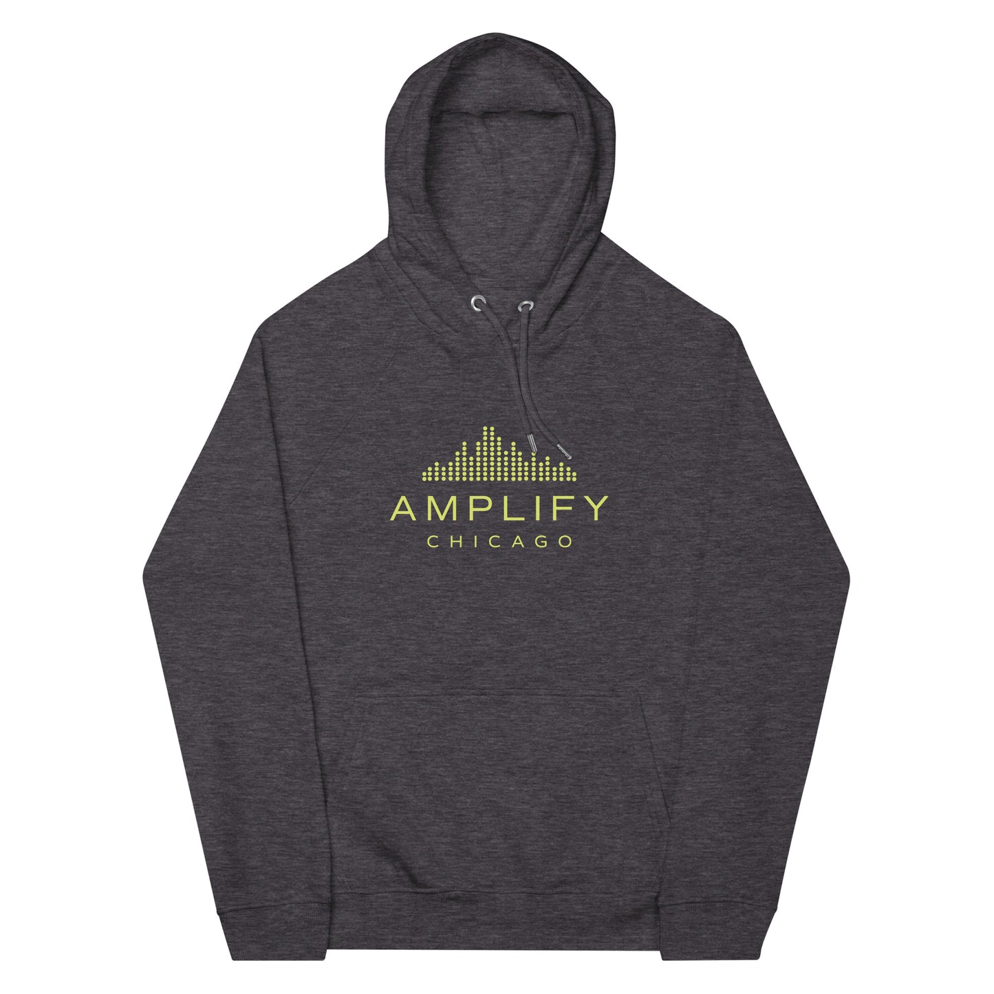 Amplify Logo + Talent Amplified | Unisex eco raglan hoodie