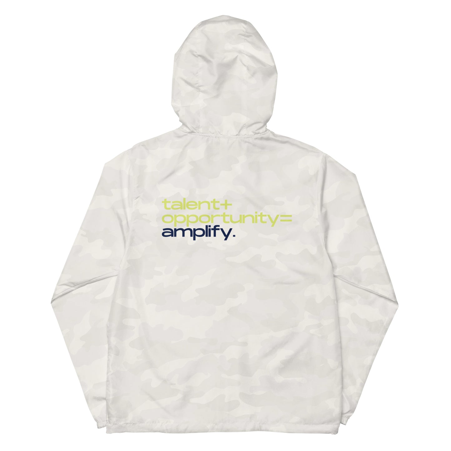 Amplify Logo | Unisex lightweight zip up windbreaker