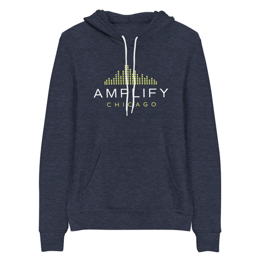 Amplify Logo | 2-Tone Unisex hoodie
